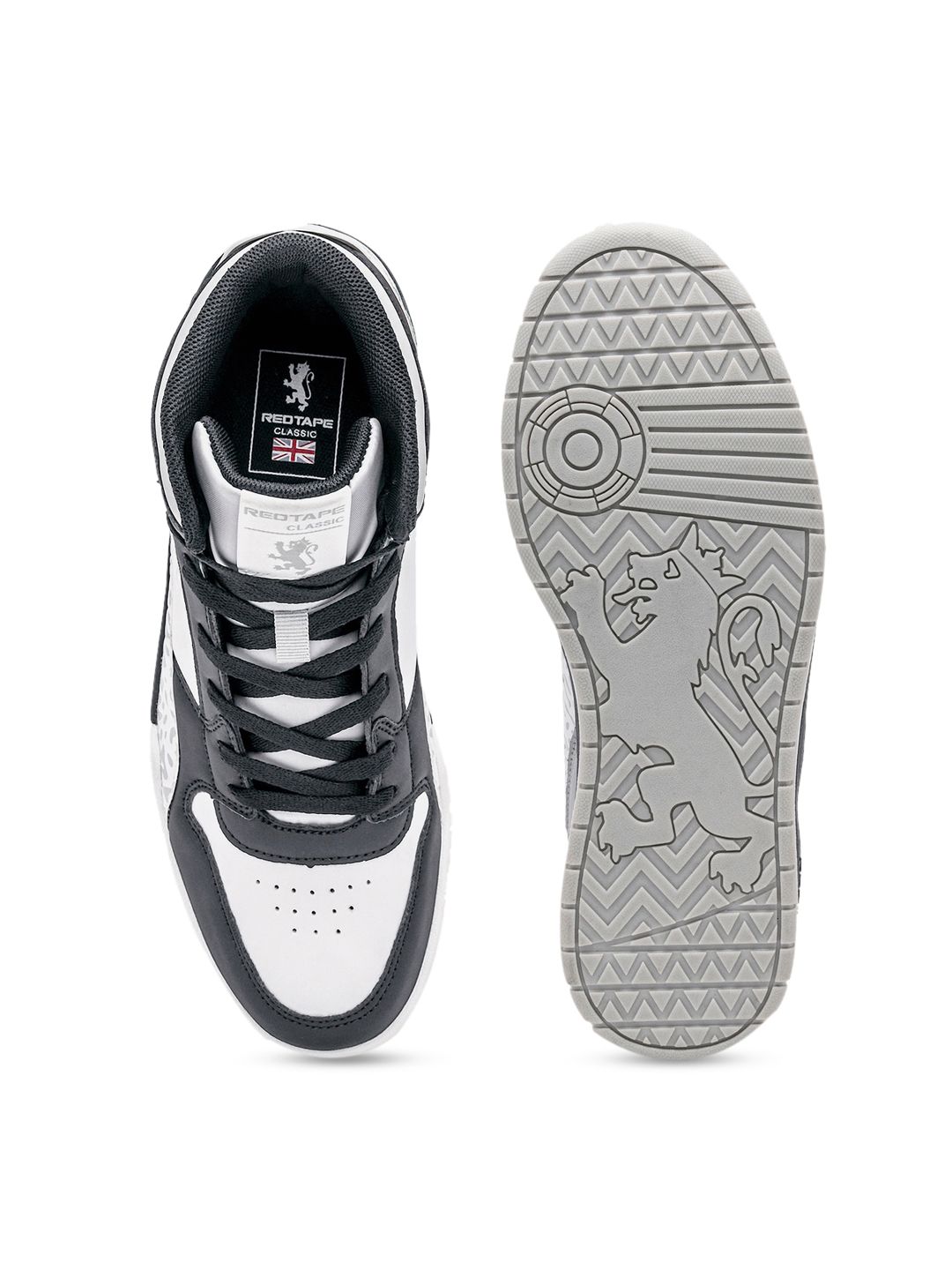 Buy Red Tape Men Mid Top Solid Sneakers - Casual Shoes for Men