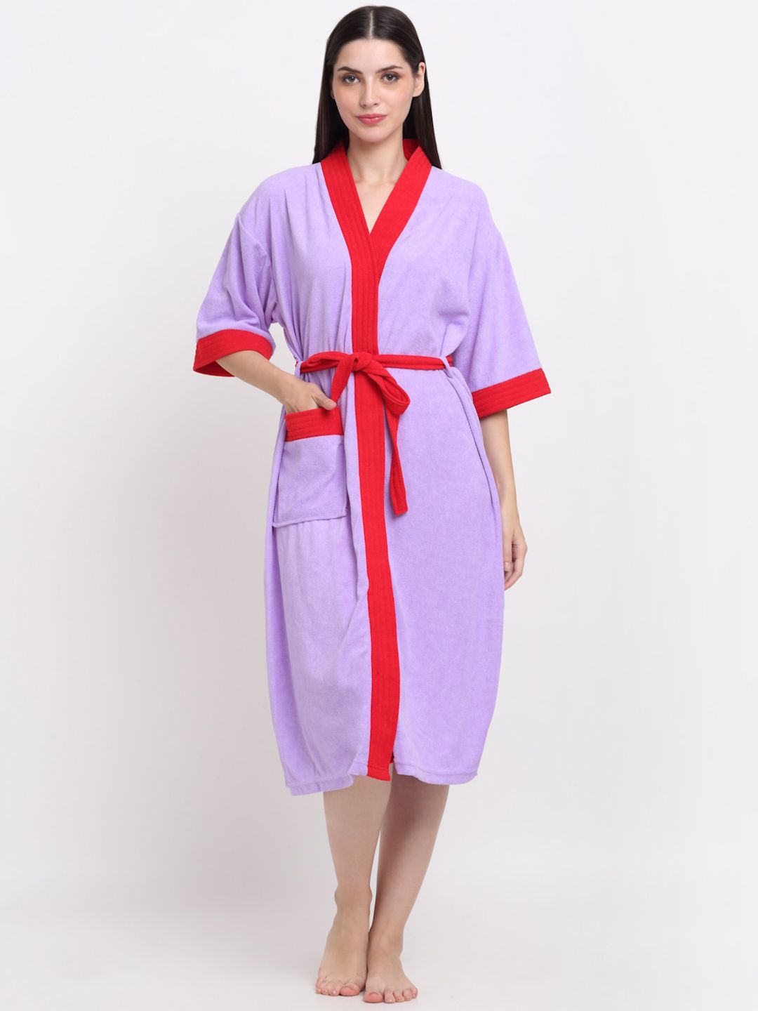 Creeva Belted Terry Bath Robe