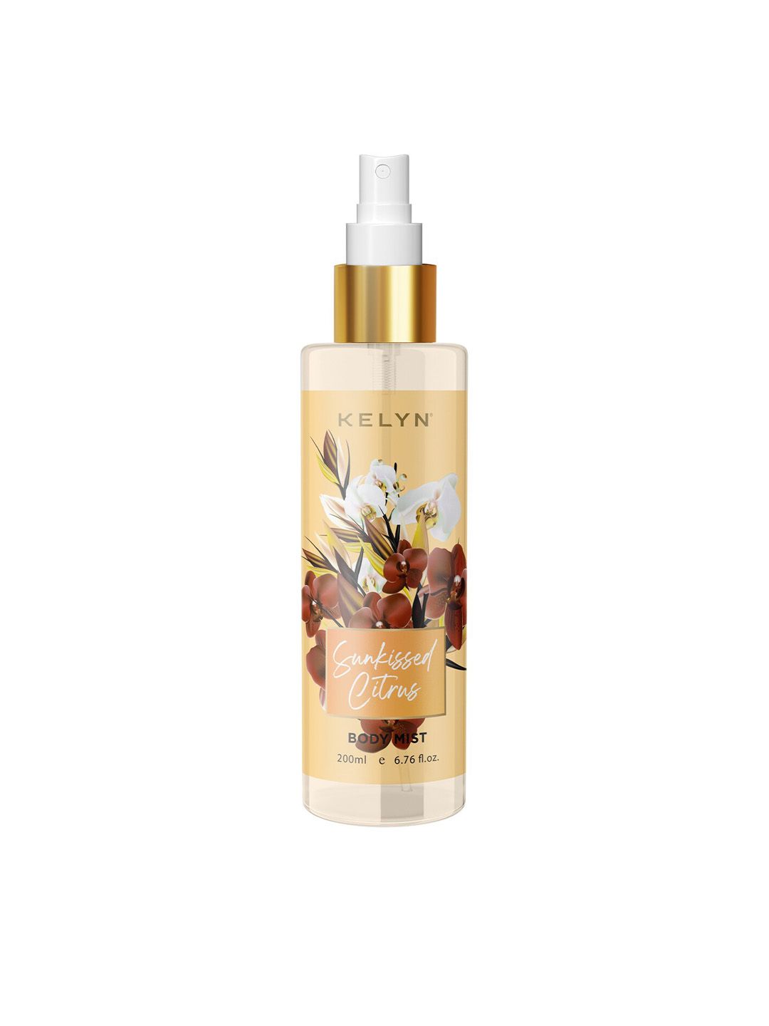 KELYN Women Sunkissed Citrus Long Lasting Body Mist Spray - 200ml