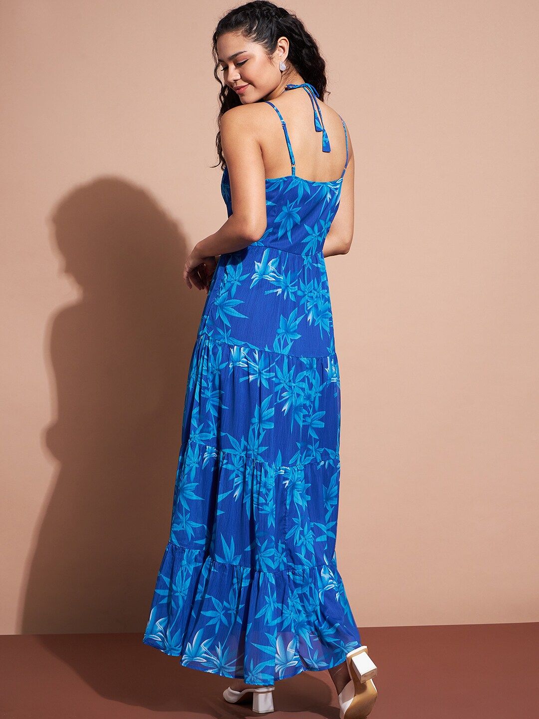 green emerald velvet dress LBISSE Short Sleeve Fit and Flare Maxi Dress Navy Grey Ivy Print