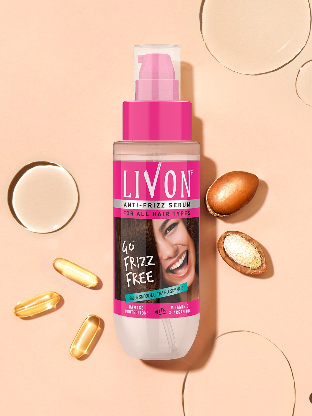 Livon Women Hair Serum for Smooth, Frizz free & Glossy - 100 ml Price in India