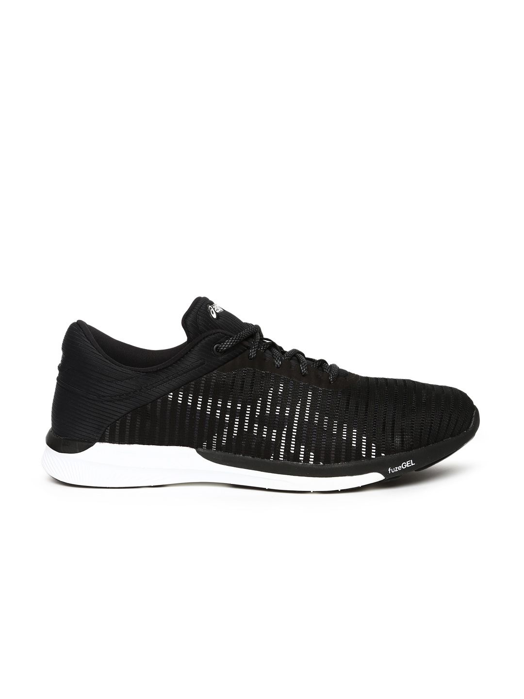 Buy ASICS Men Black Running Shoes FuzeX Rush Adapt - Sports Shoes