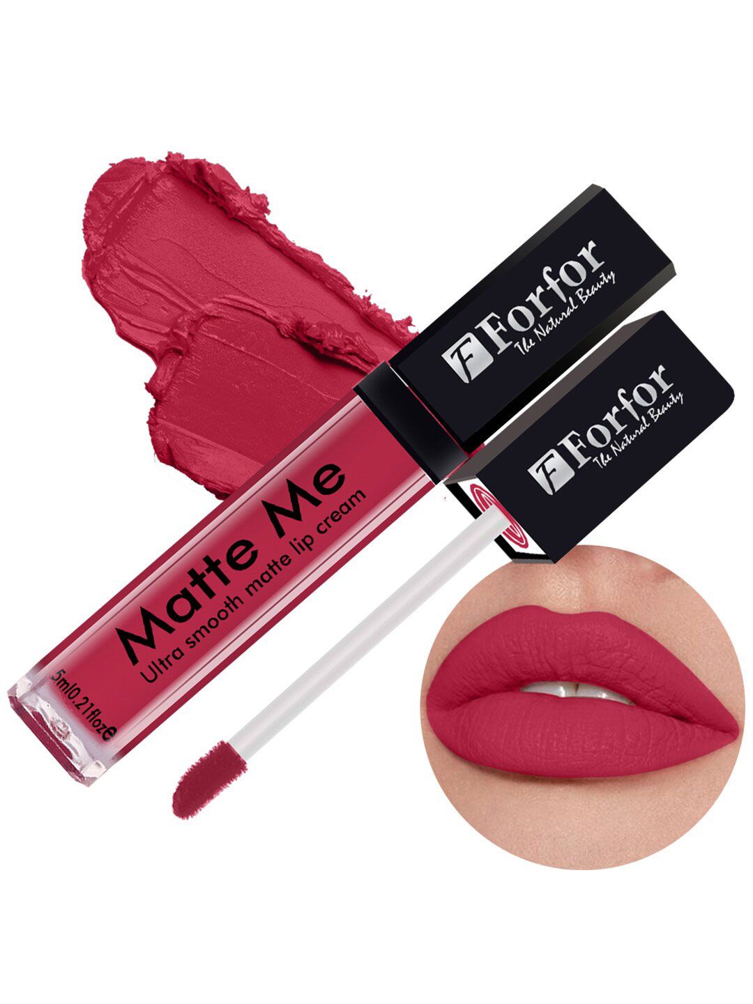 FORFOR Matte Me Ultra Smooth Matte Liquid Lipstick 5 ml - Carnation Pink 108