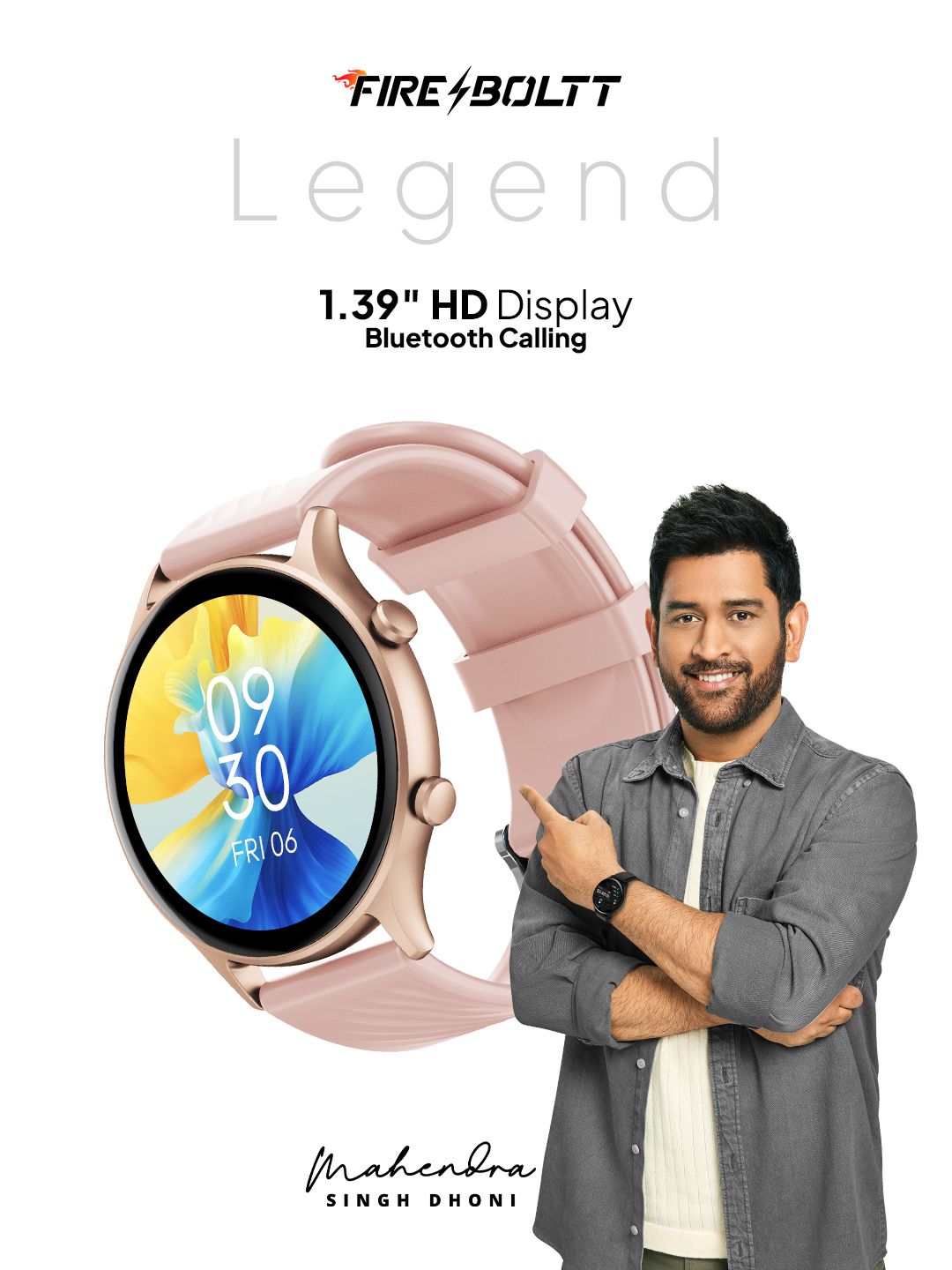 Buy Fire-Boltt Legend Bluetooth Calling Smartwatch with Dual