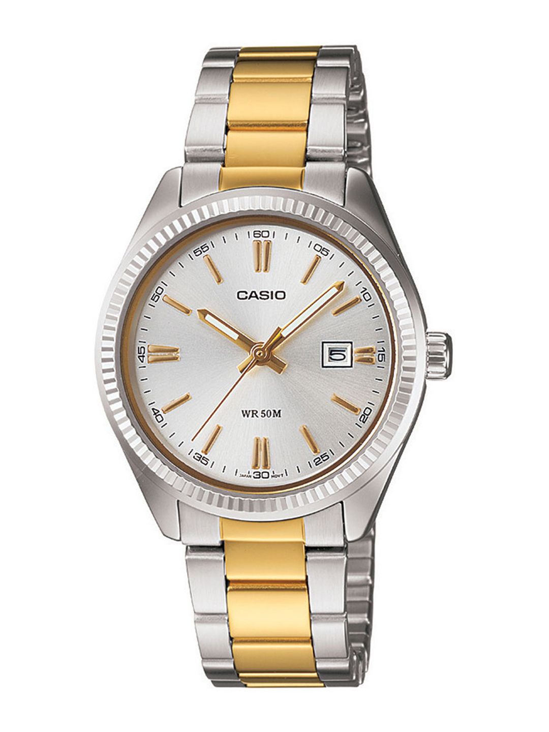 Casio Enticer Women White Dial Analogue Watch LTP-1302SG-7AVDF-A478 Price in India