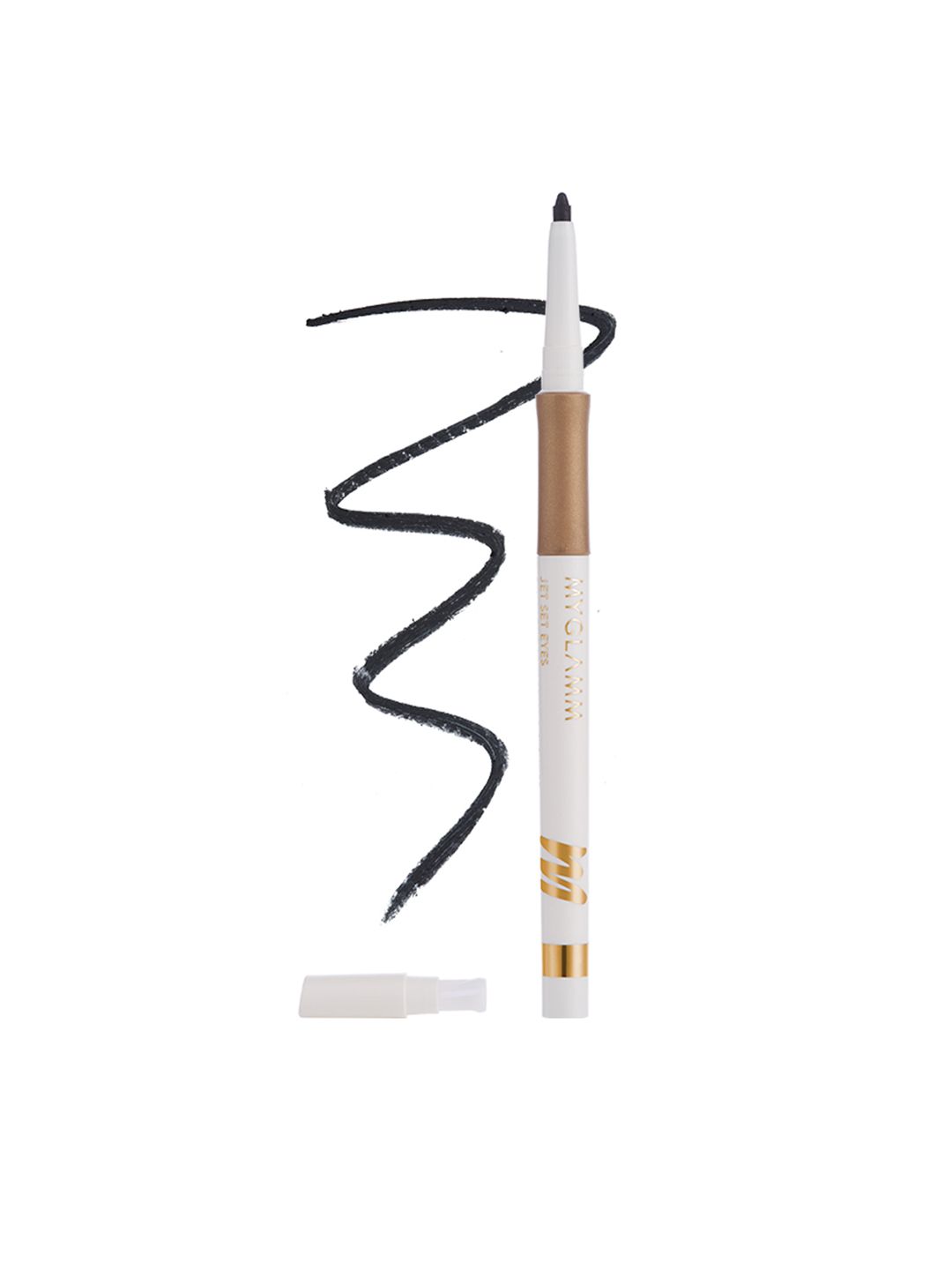 MyGlamm Jet Set Eyes Kajal Eyeliner-Noir - 0.35 g Price in India