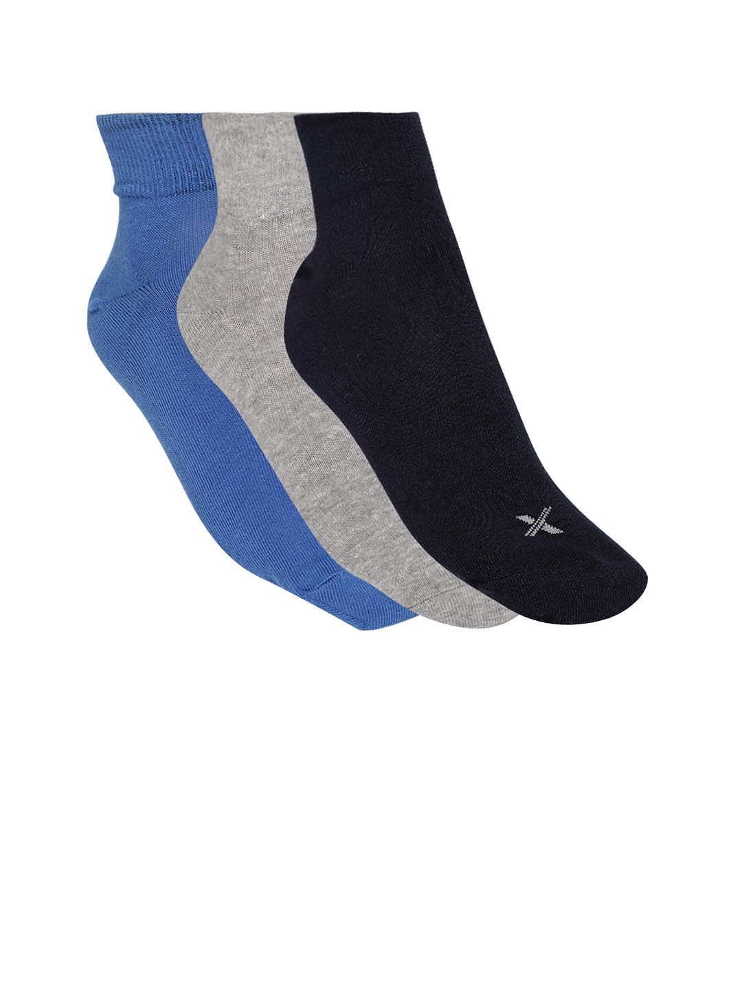 HRX by Hrithik Roshan Men Quarter length Pack of 3 Socks deal from myntra