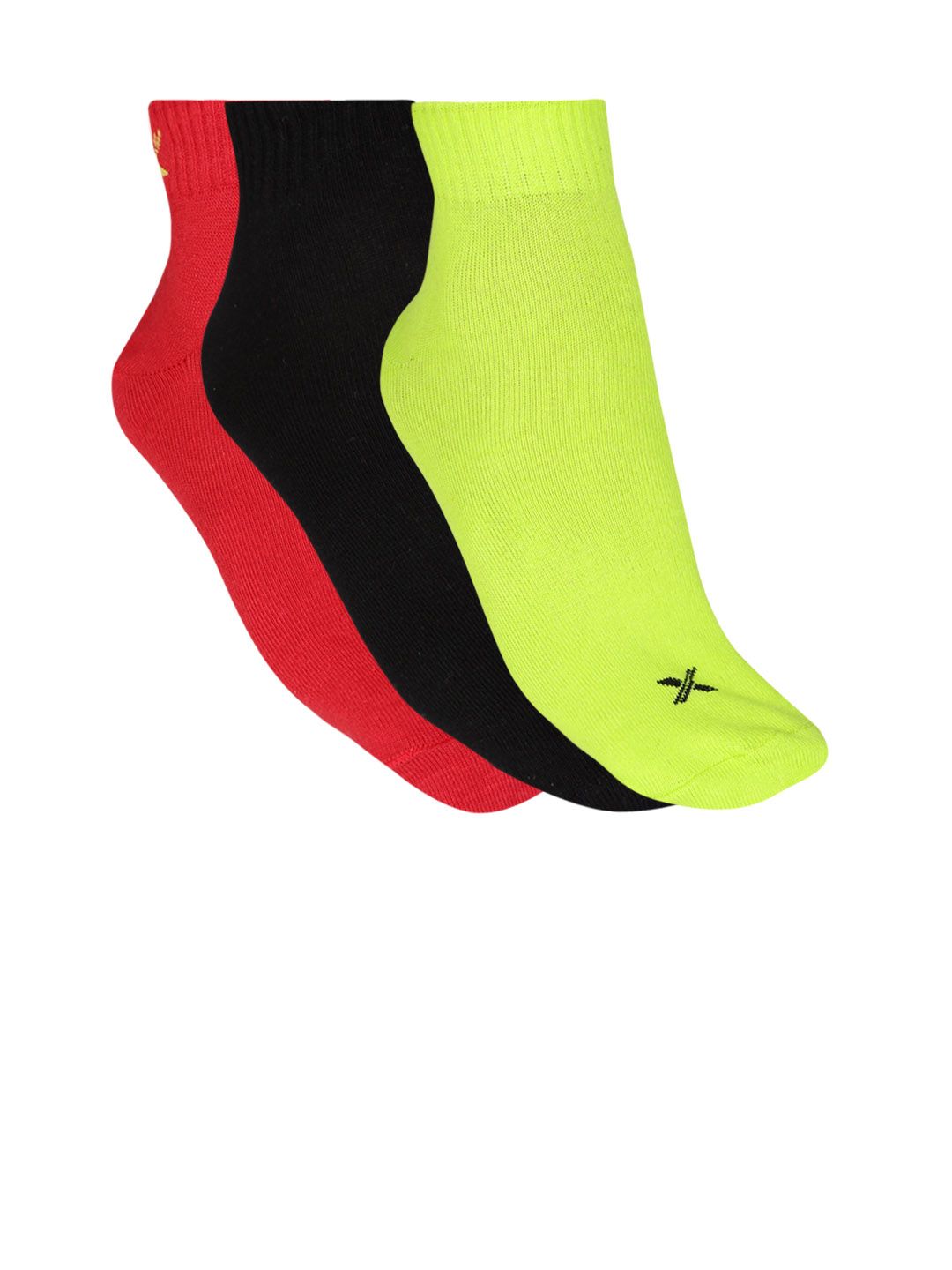 HRX by Hrithik Roshan Men Quarter length Pack of 3 Socks