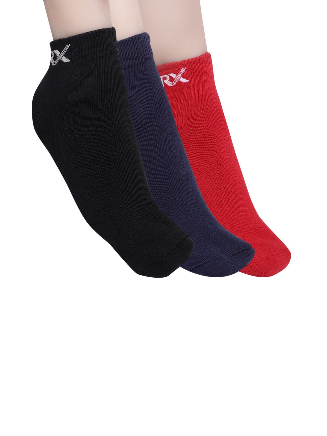 HRX by Hrithik Roshan Men Ankle length Pack of 3 Socks deal from myntra