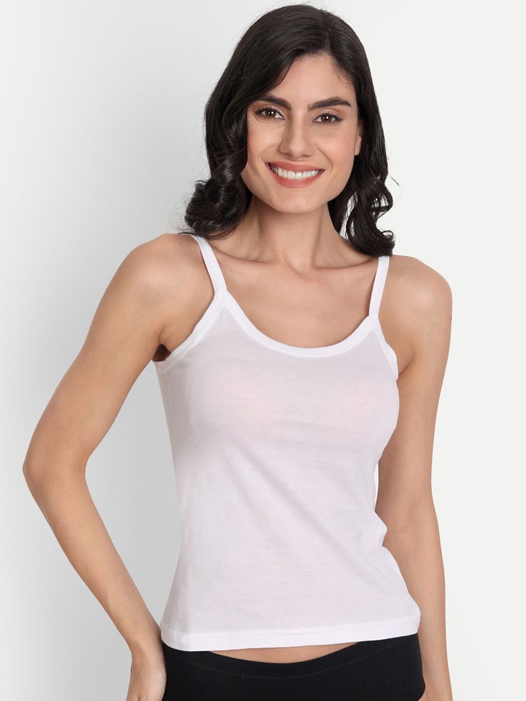 Buy T.T. Pearl Pack Of 4 Pure Cotton Camisoles - Camisoles for
