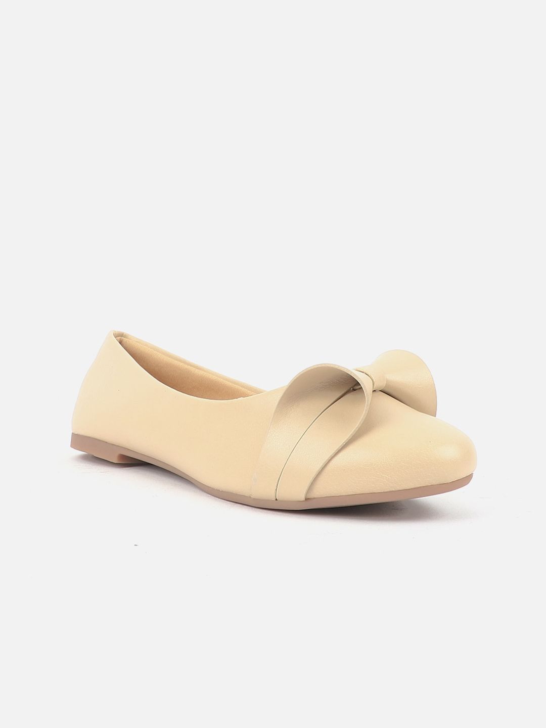 Carlton London Textured Ballerinas Flats