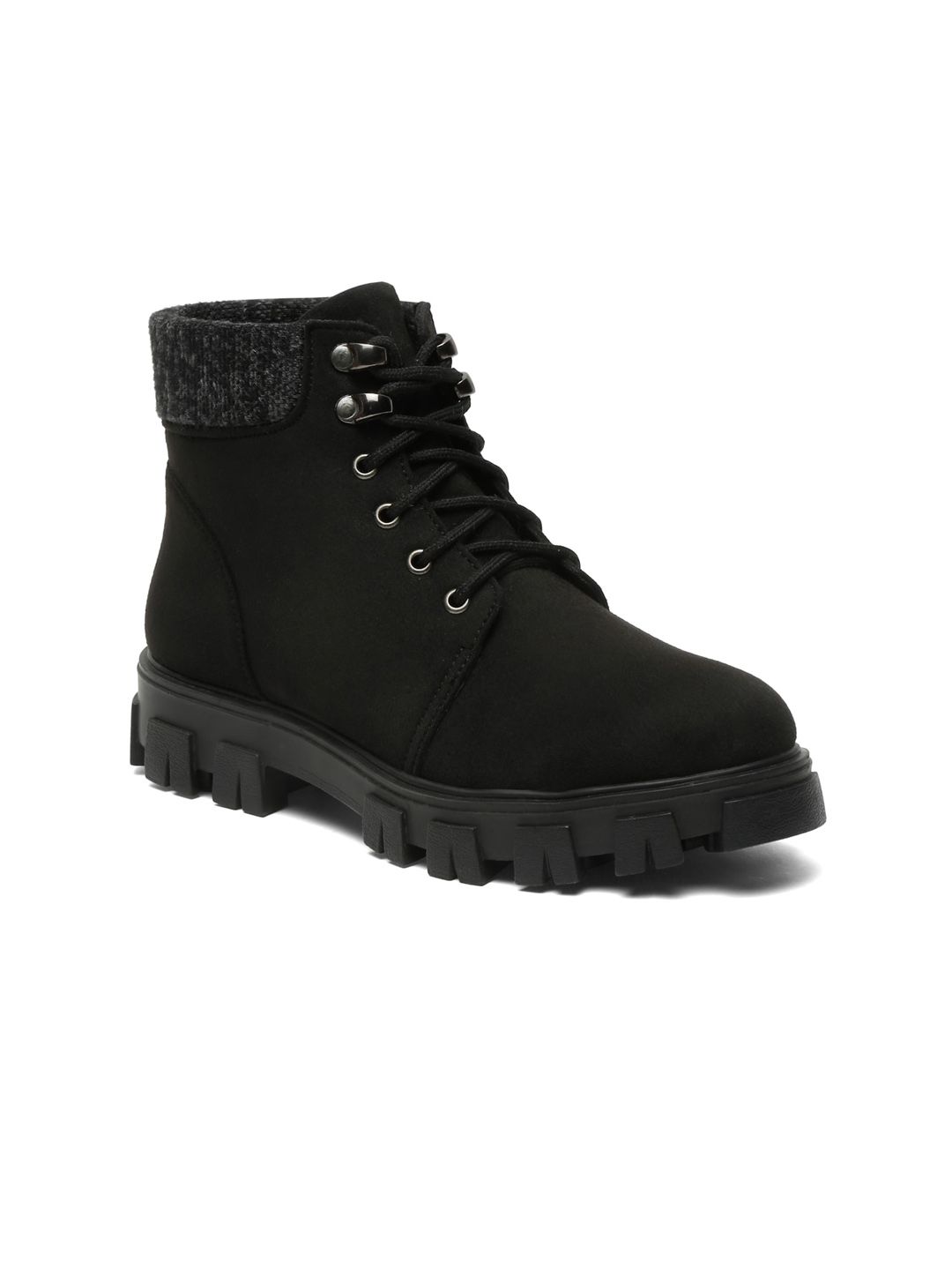 Buy Flat n Heels Women Platform-Heeled Mountain Boots - Boots for
