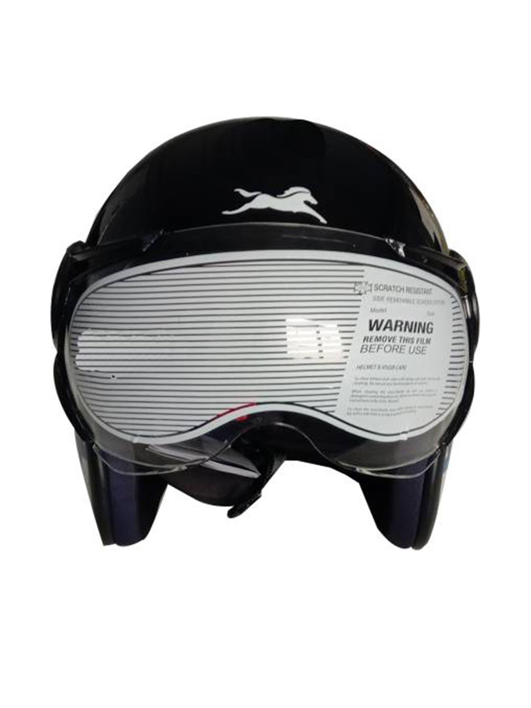 TVS Men Open Face Helmet