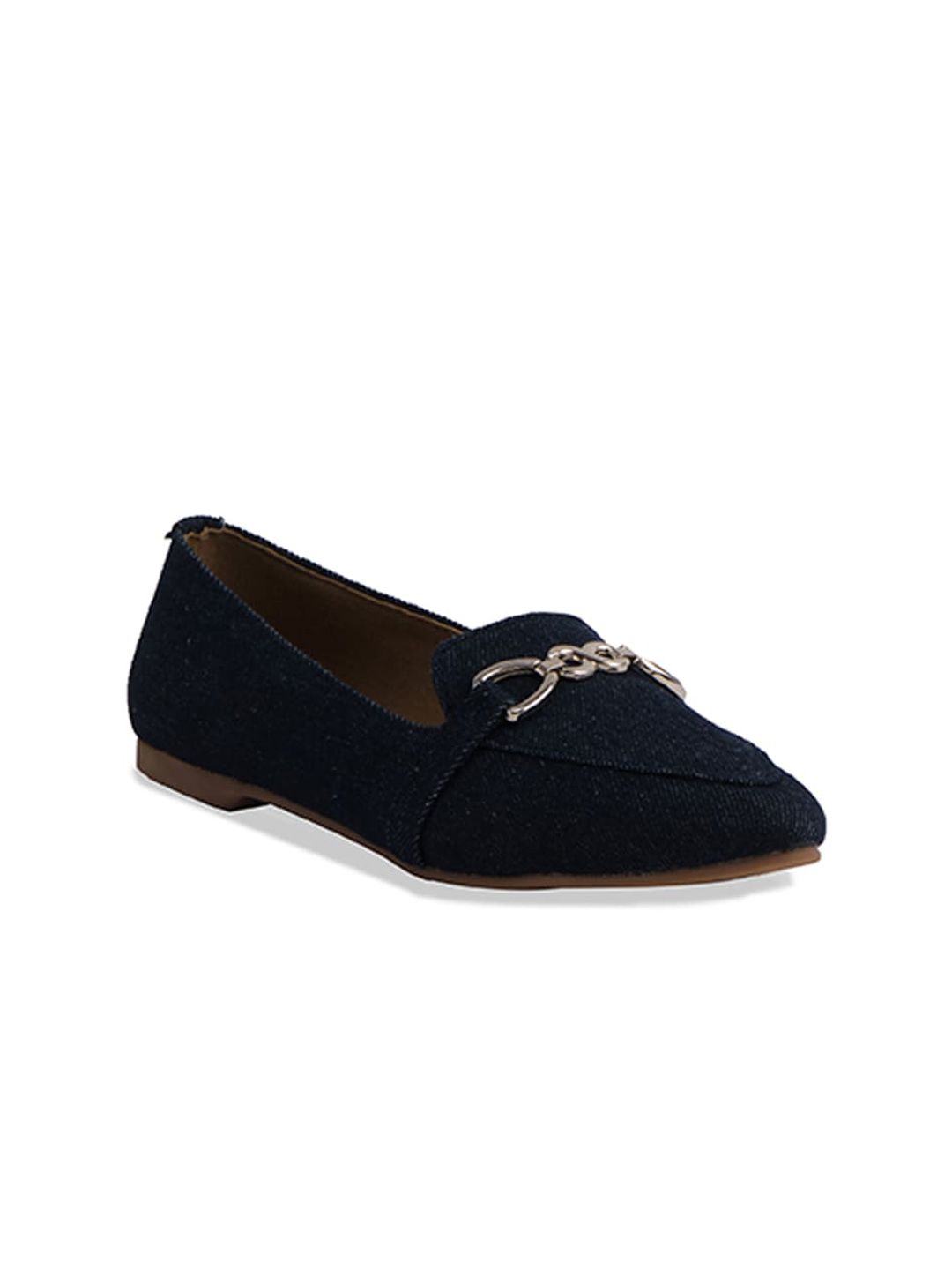 ERIDANI Nemy Buckle Embellished Ballerinas