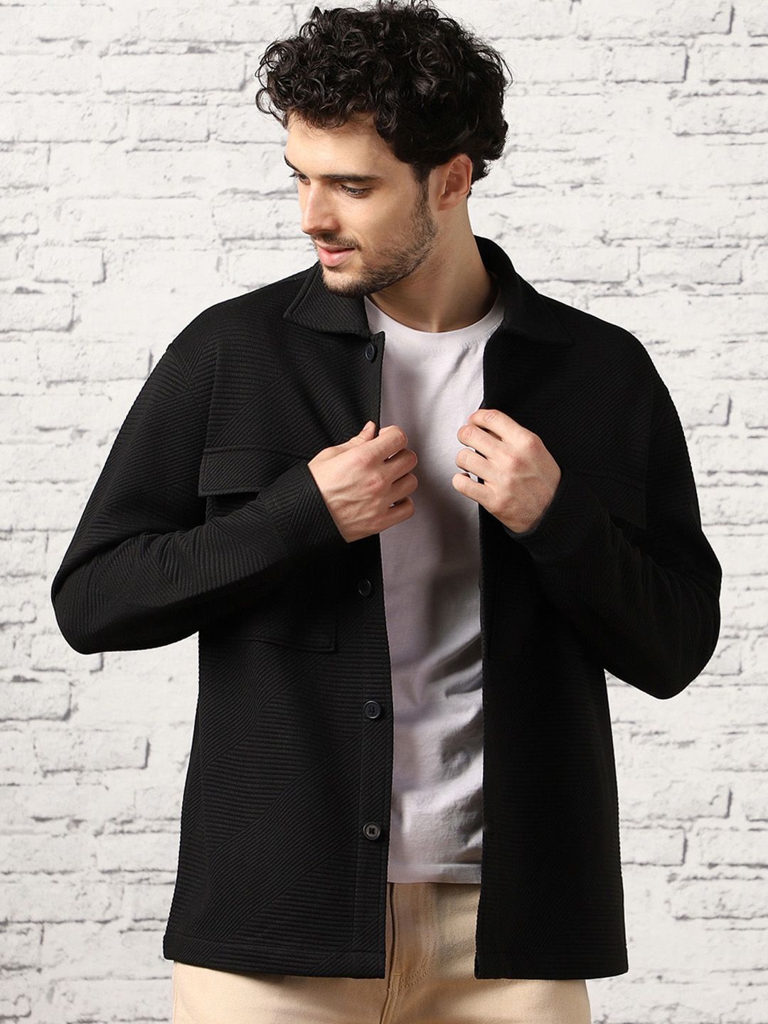 NOBERO Longline Denim Jacket