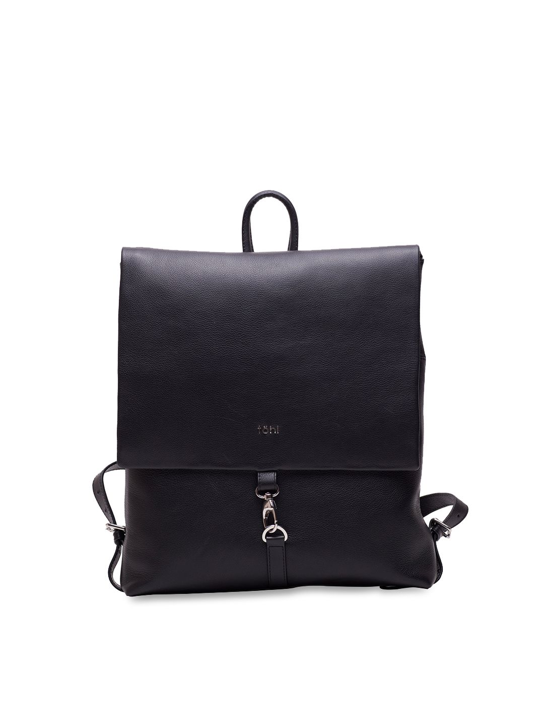 tohl Women Black Solid Backpack Price in India
