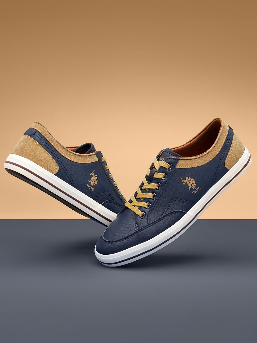 U.S. Polo Assn. Men PU Sneakers