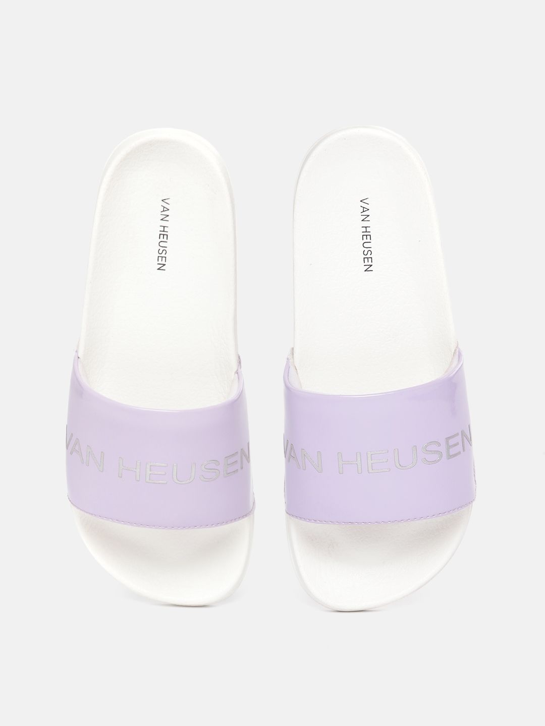 Van Heusen Woman Brand Logo Printed Sliders