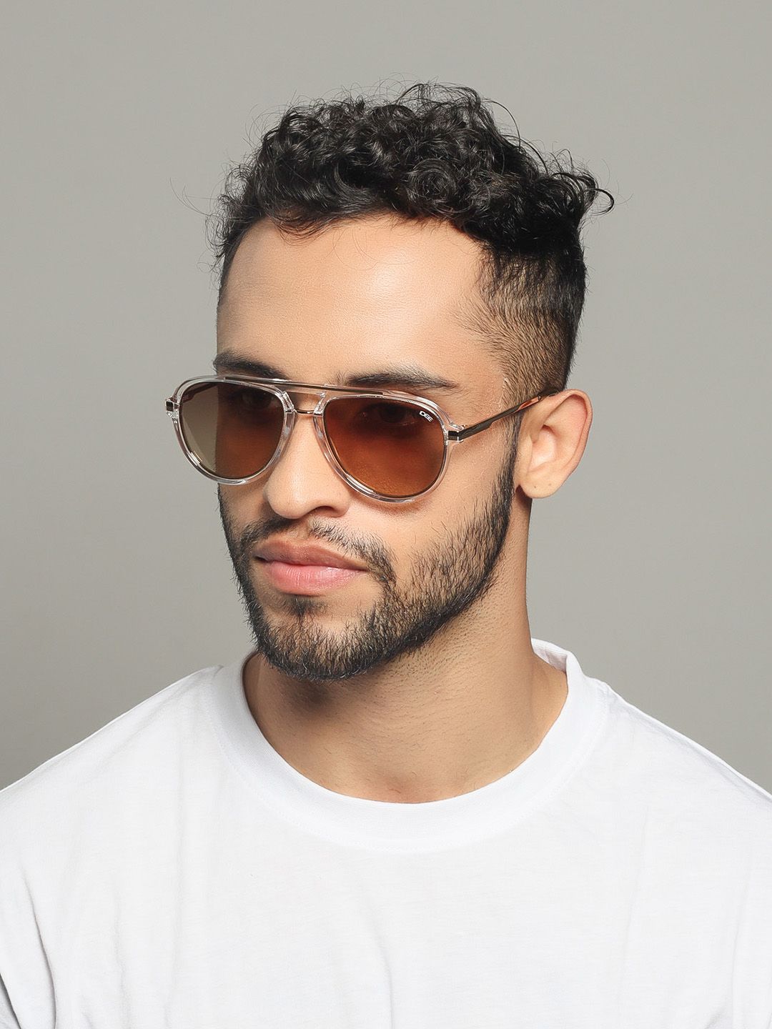 IDEE Men Aviator Sunglasses With UV Protected Lens IDS2914C2SG