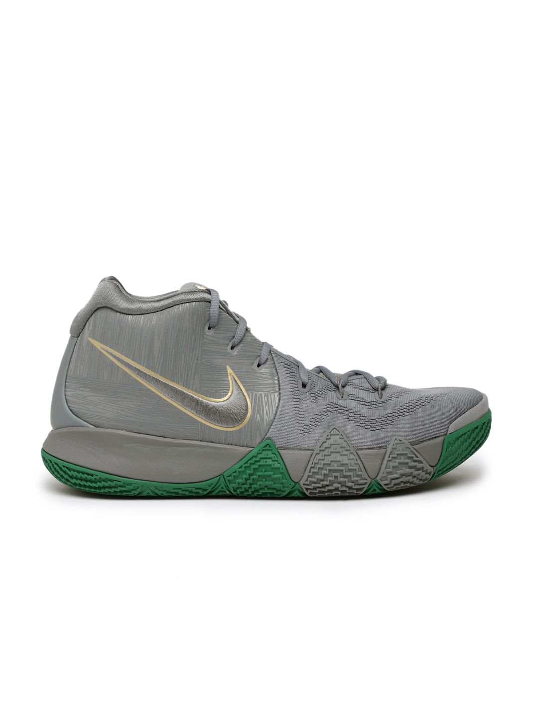 kyrie 4 grey and green
