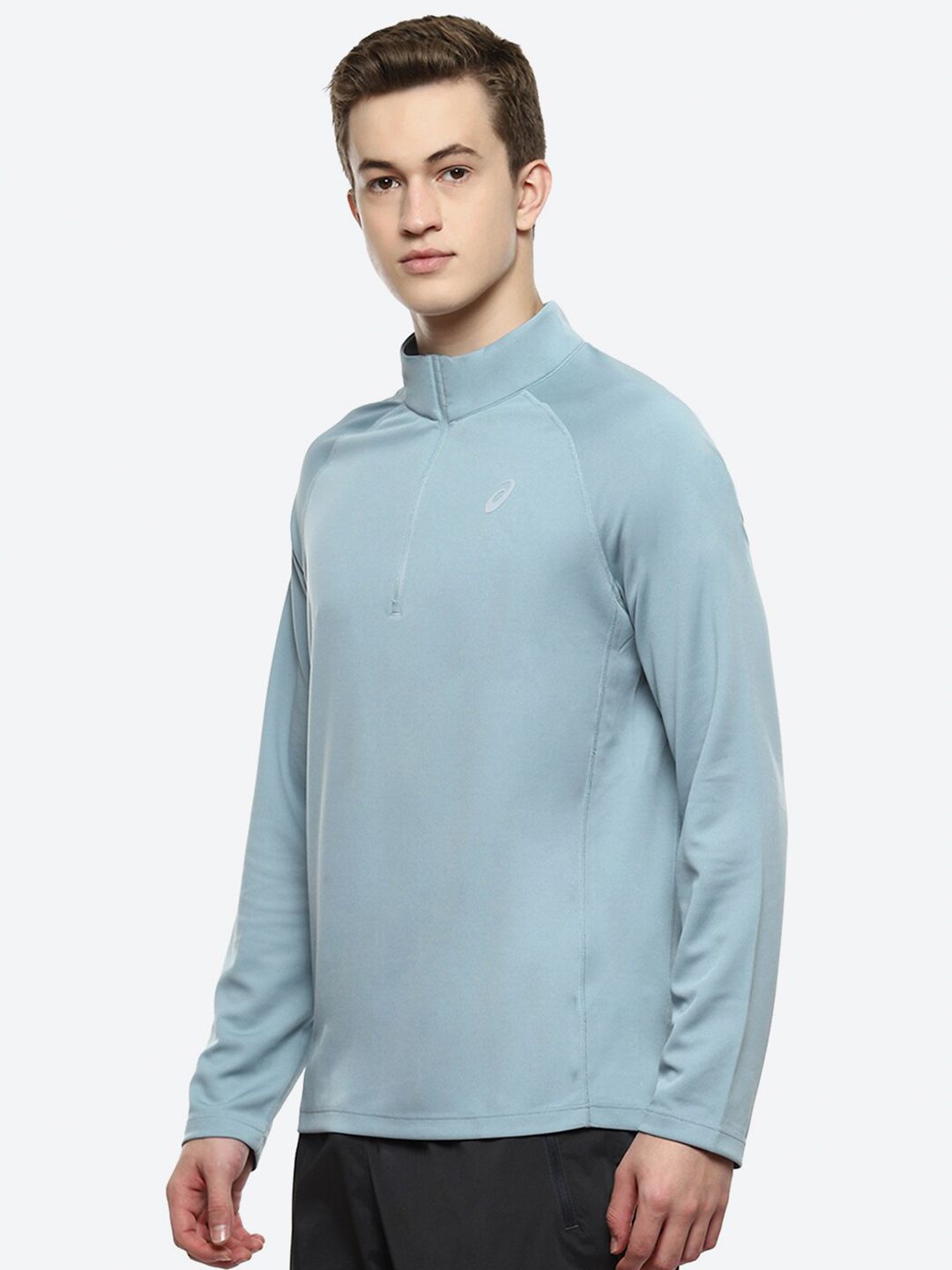 Buy ASICS Half Zip LS High Neck Raglan Long Sleeves T-shirt