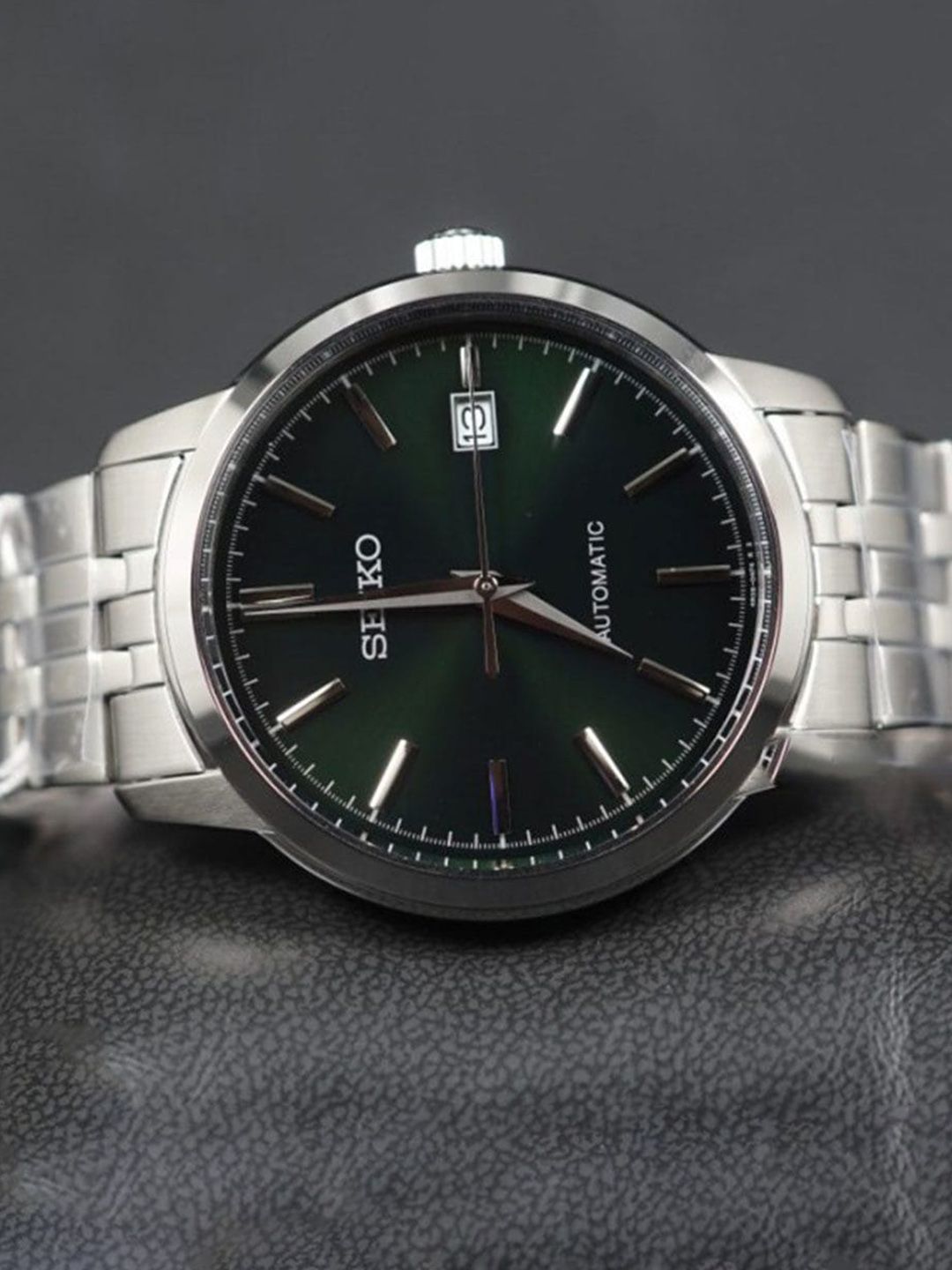 SEIKO SEIKO Men Bracelet Style Straps Analogue Automatic Motion Powered Watch SRPH89K1