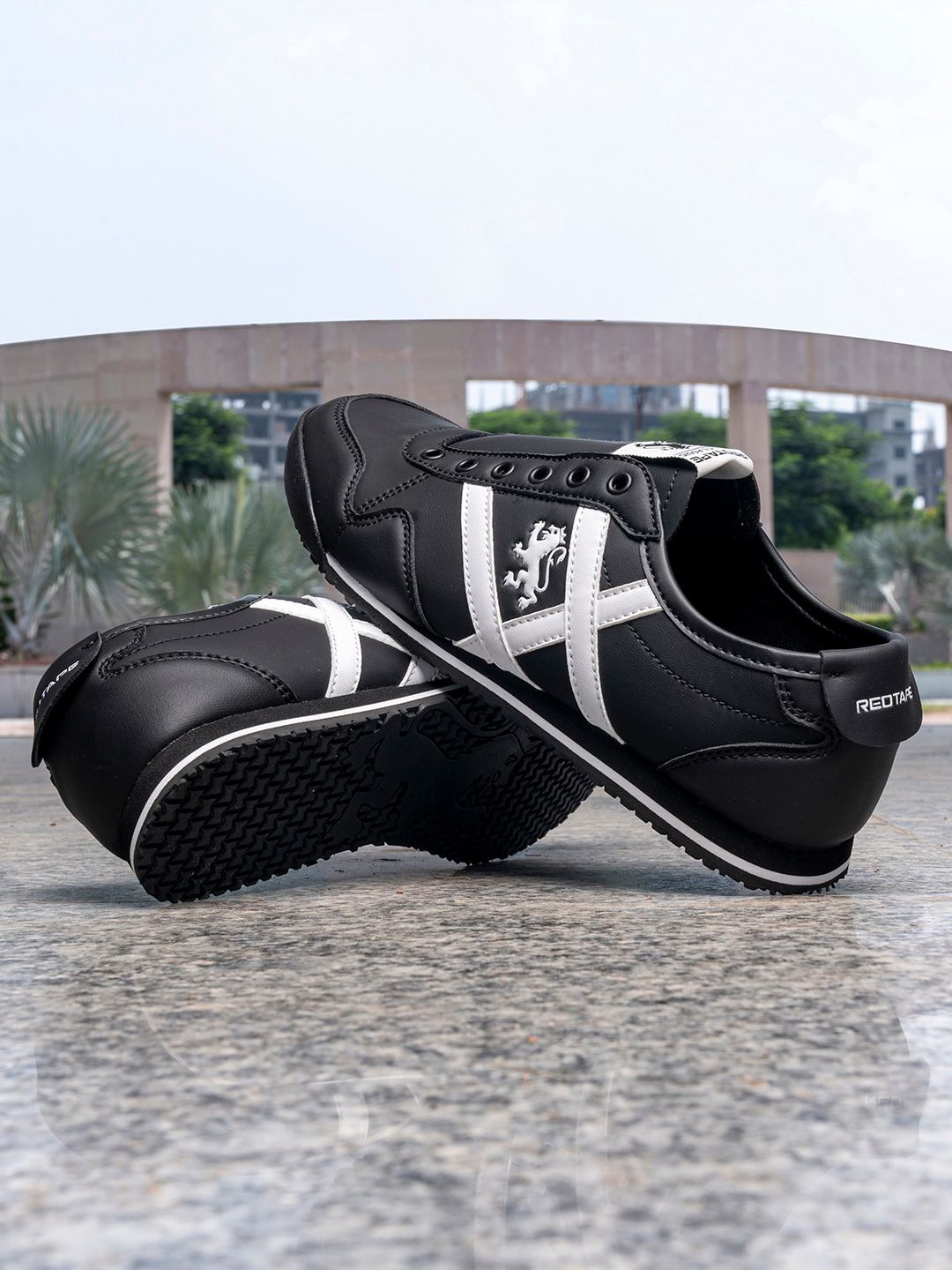 Red Tape Women Striped Sneakers Price in India