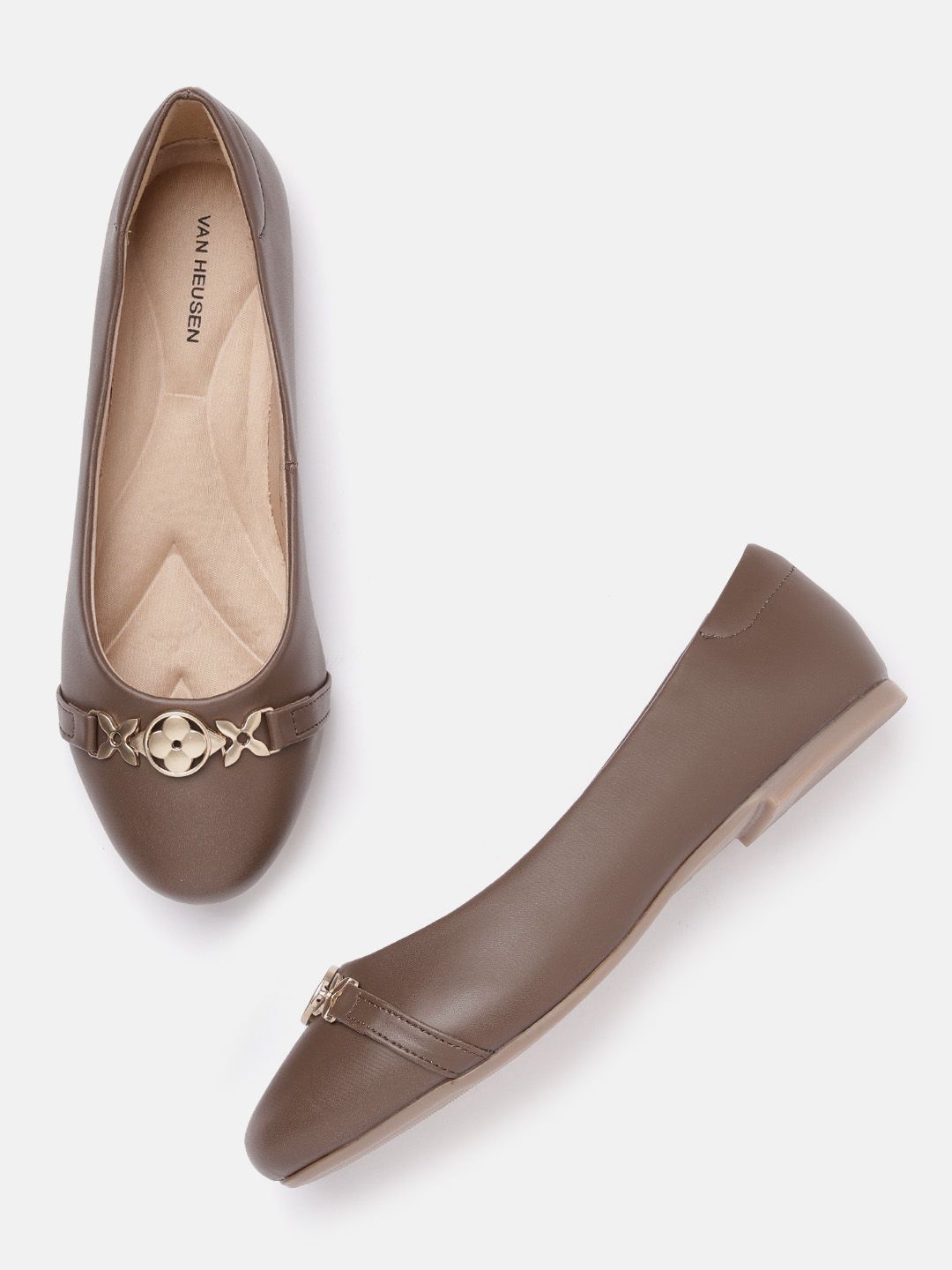 Van Heusen Woman Ballerinas with Metallic Detail