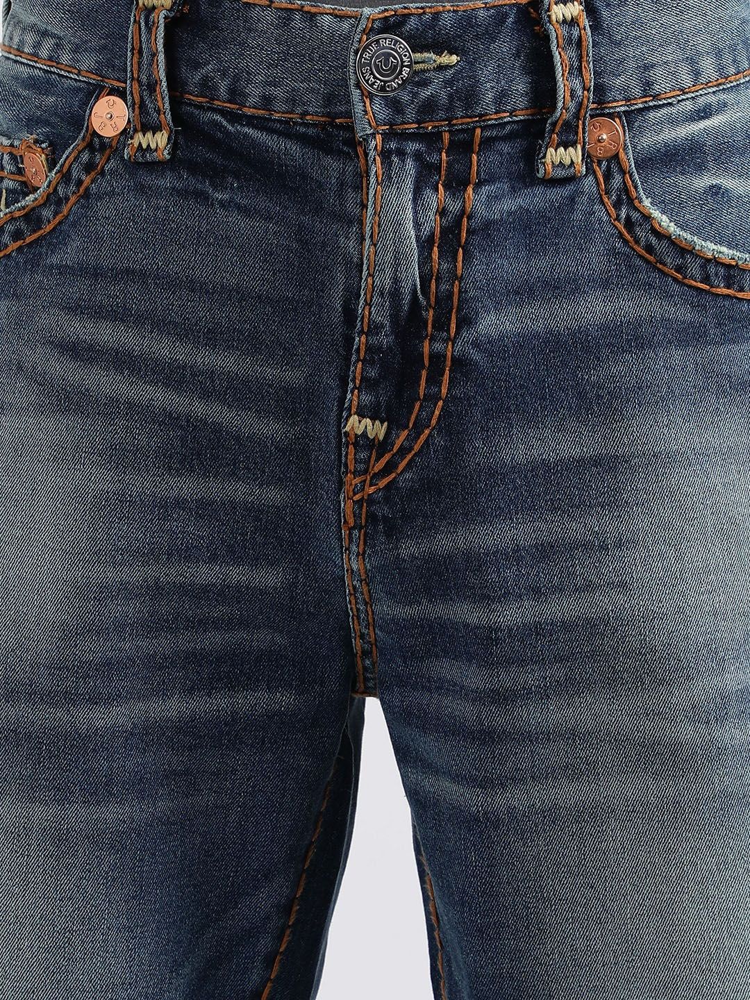 Buy True Religion Men Super T Bobby Oversize Fit Blue Mid Rise