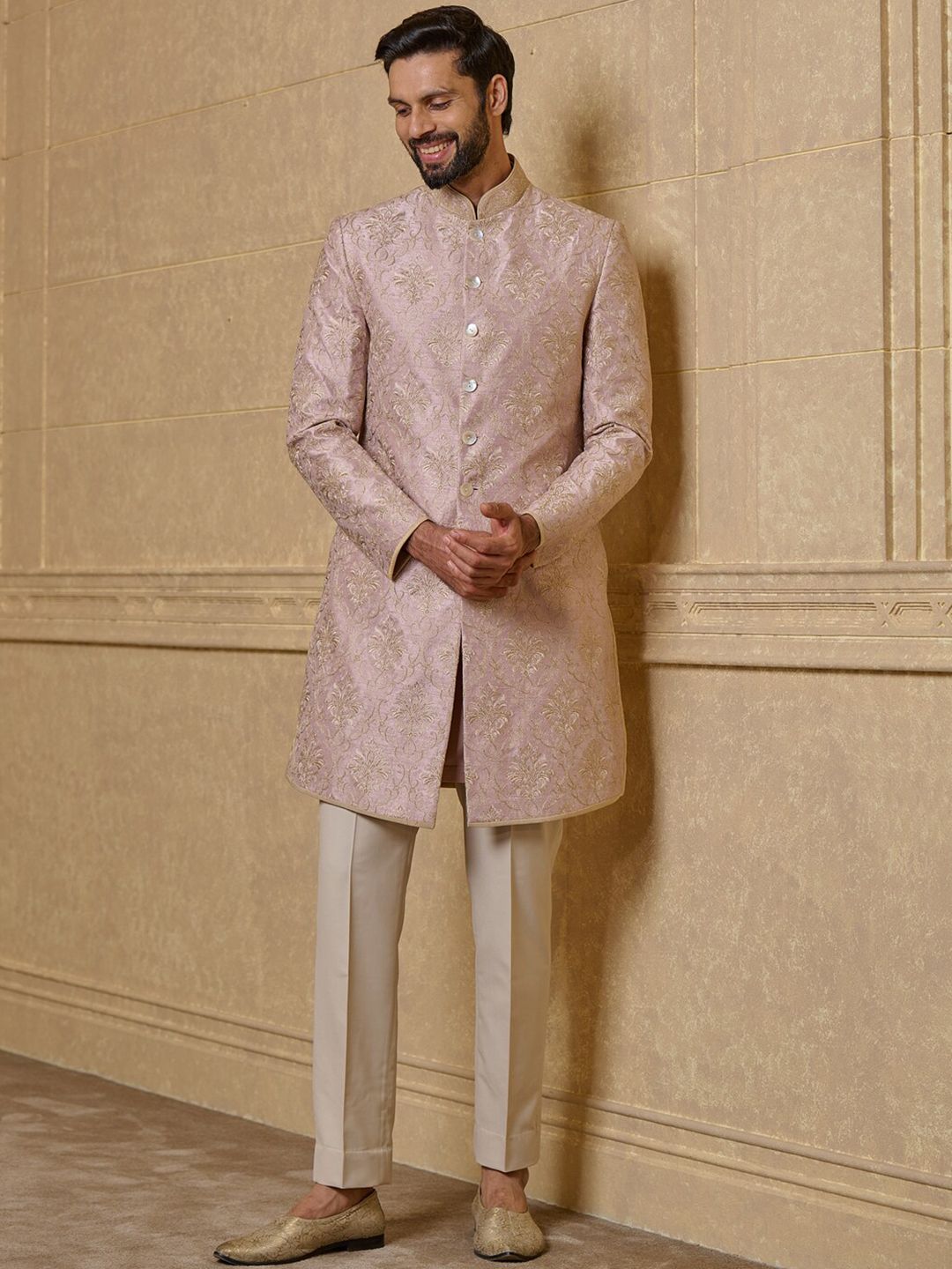 Tasva Embroidered Sherwani Set