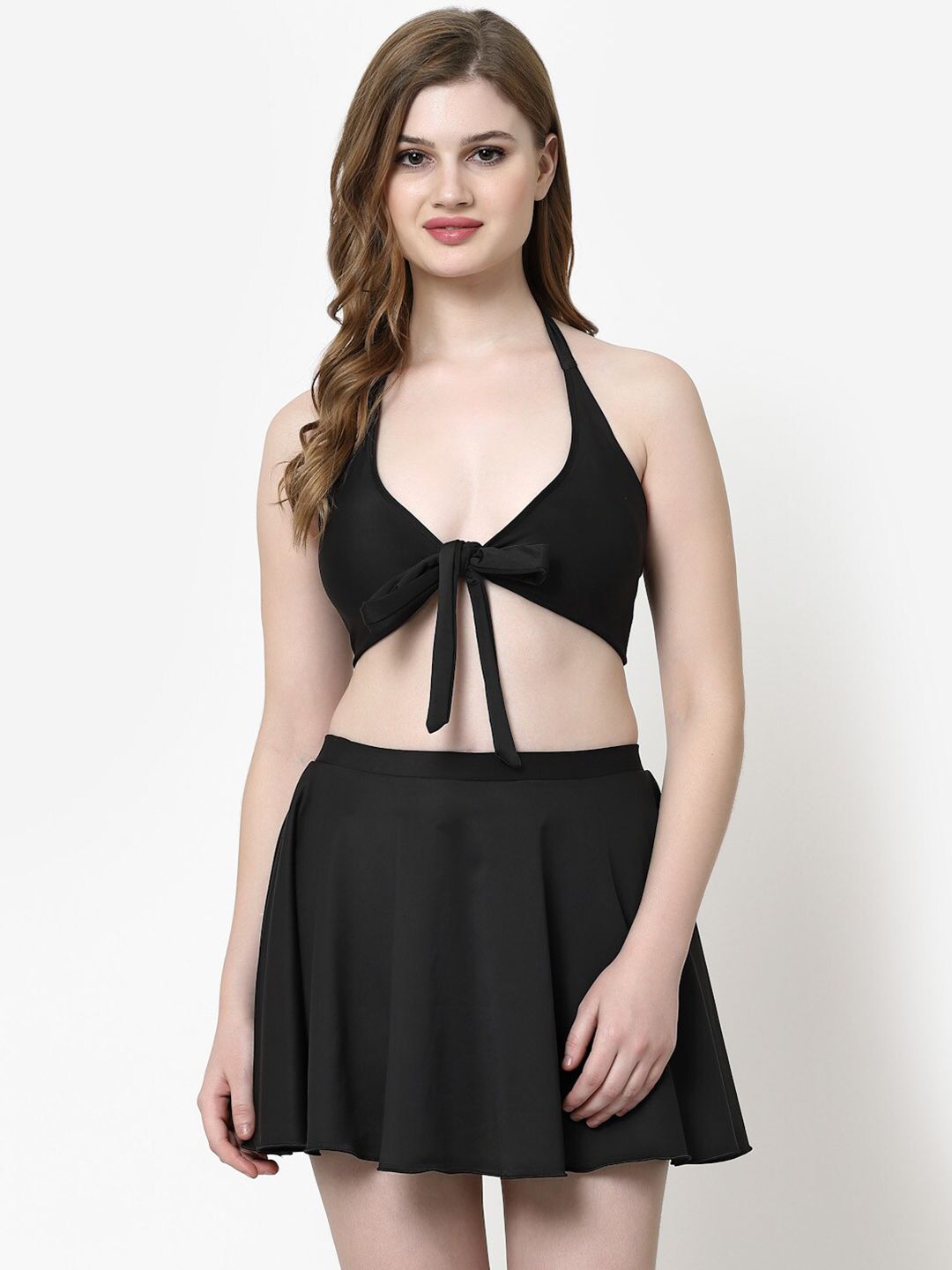 CUKOO Two Piece Padded Skirtini Set
