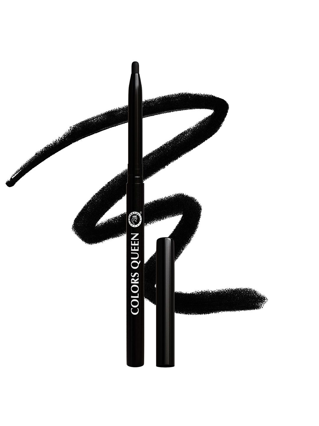 Colors Queen Extreme Color Long-Lasting & Waterproof Kajal - Black Night 01