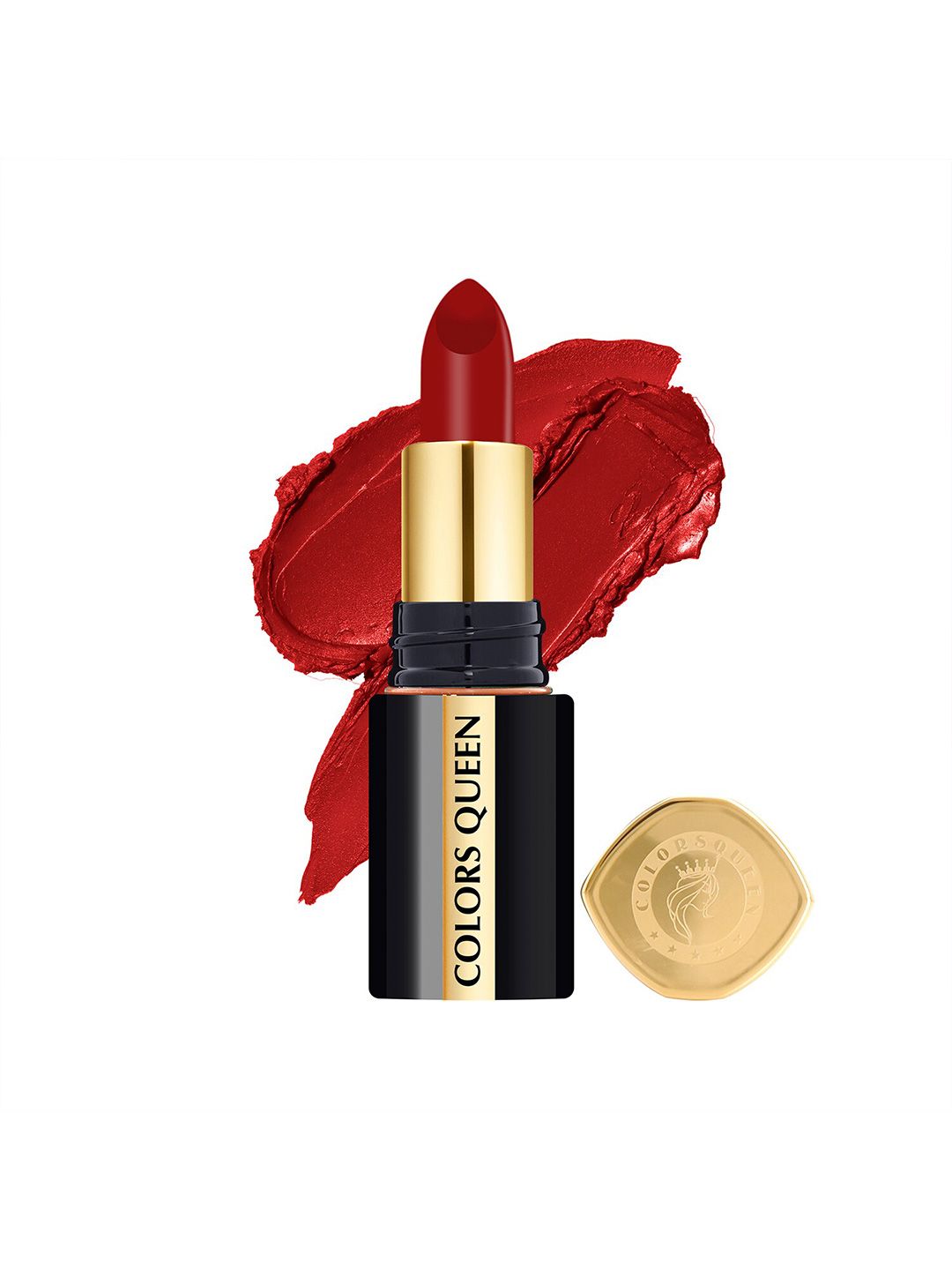 Colors Queen Luxury Matte Non Transfer Bullet Lipstick 4g - Hot Red 01