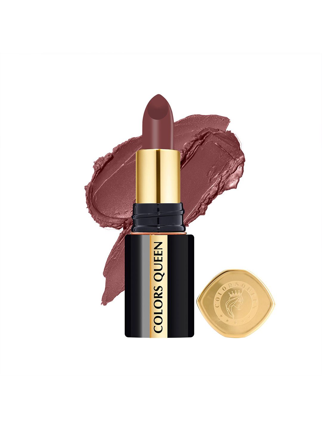 Colors Queen Luxury Matte Non Transfer Bullet Lipstick 4g - Rouge 12