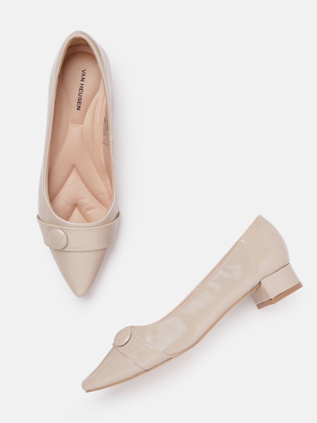 Van Heusen Woman Button Detail Ballerinas