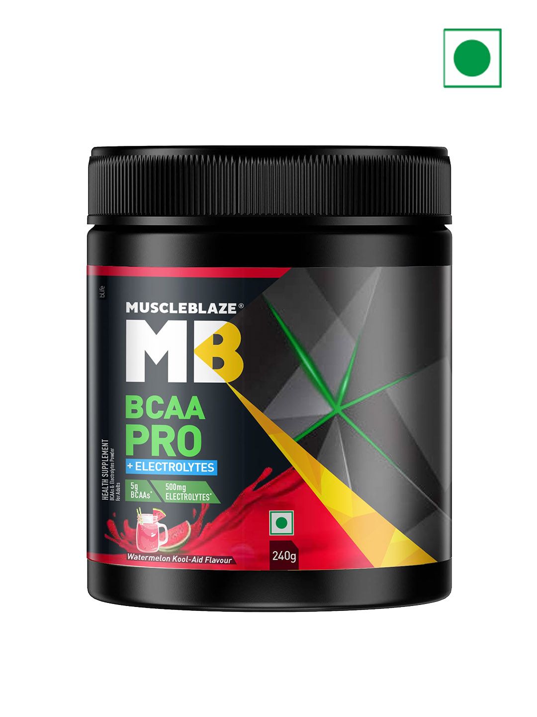 MuscleBlaze MuscleBlaze BCAA Pro Powerful Intra Workout Watermelon Kool-Aid - 240 gms