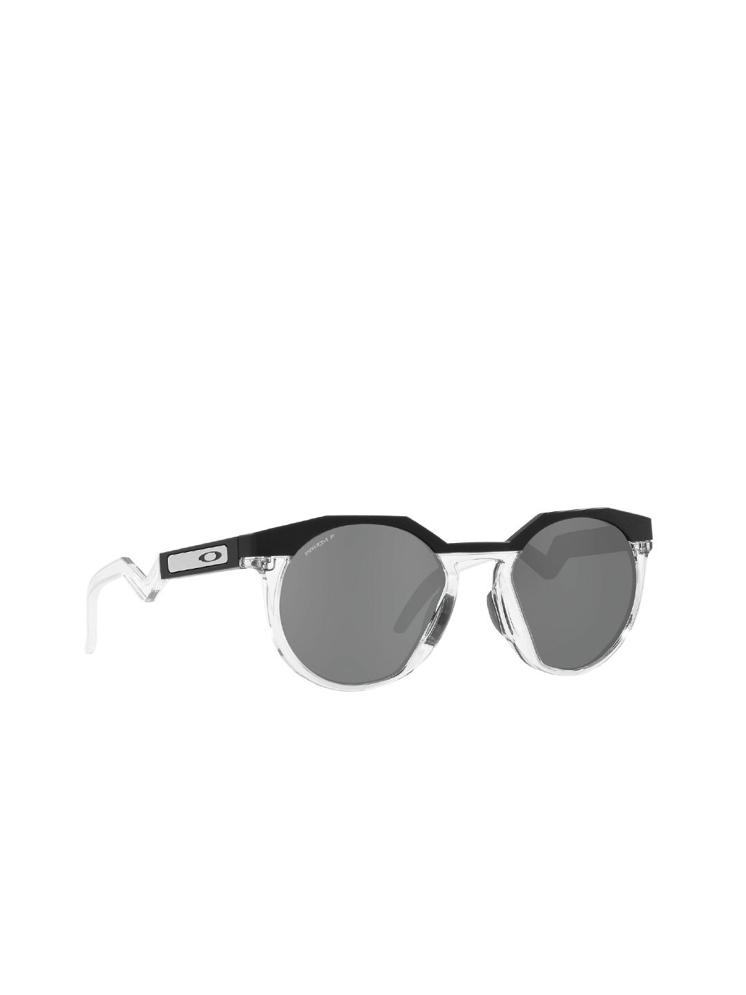 OAKLEY Men Polarized Grey Lens Round Sunglasses - 0OO924292420552