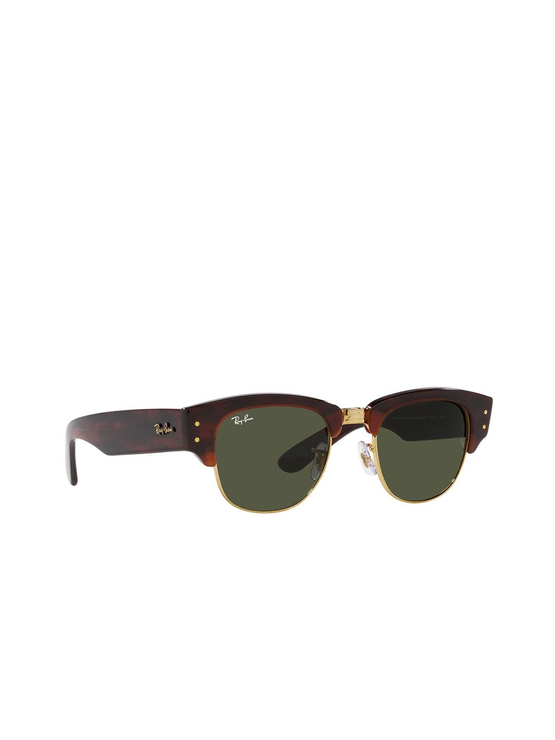 Ray-Ban Unisex UV Protected Green Lens Square Sunglasses - 0RB0316S990/3150