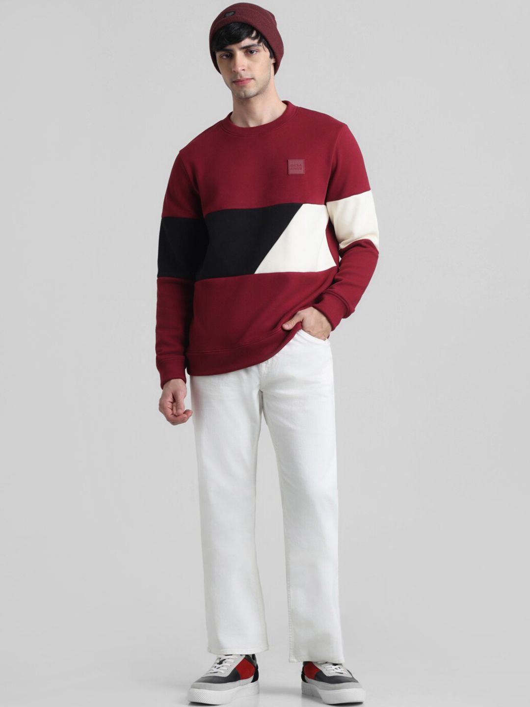 Bootcut Fit Clean Look Stretchable Jeans