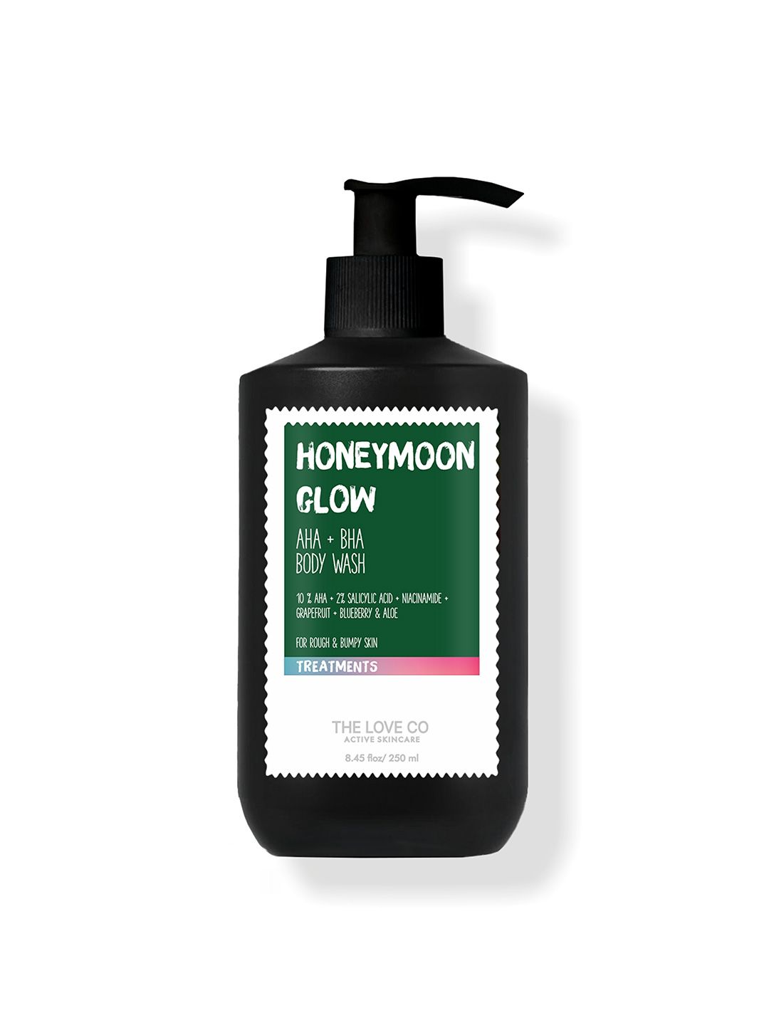 The Love Co Honeymoon Glow AHA BHA Body Wash - 250ml