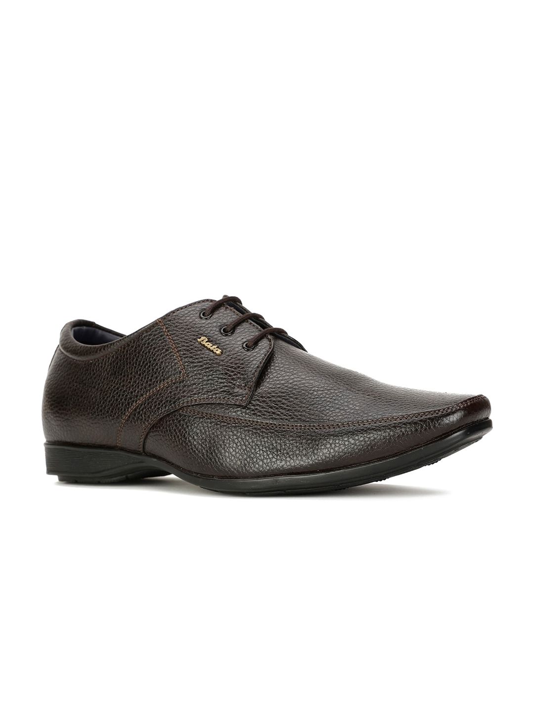Bata Men Textured Formal Derbys