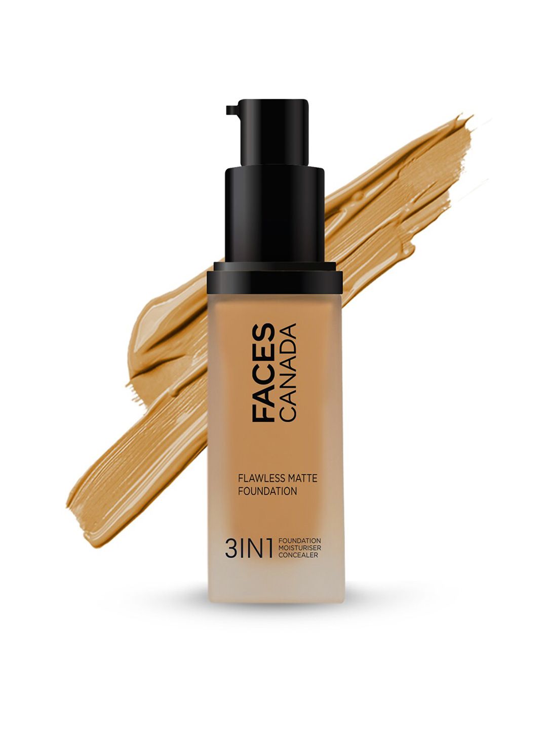 Buy FACES CANADA 3 In 1 Flawless Matte Foundation - 30ml - Warm