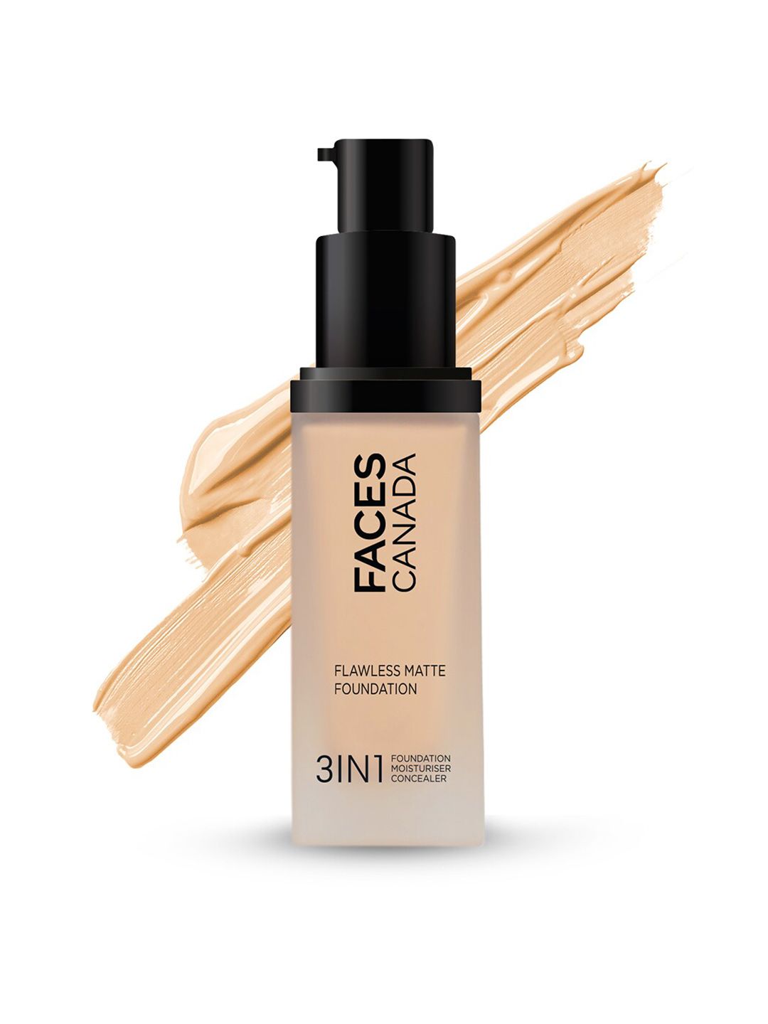 FACES CANADA 3 In 1 Flawless Matte Foundation - 30ml - - Rich Ivory 013