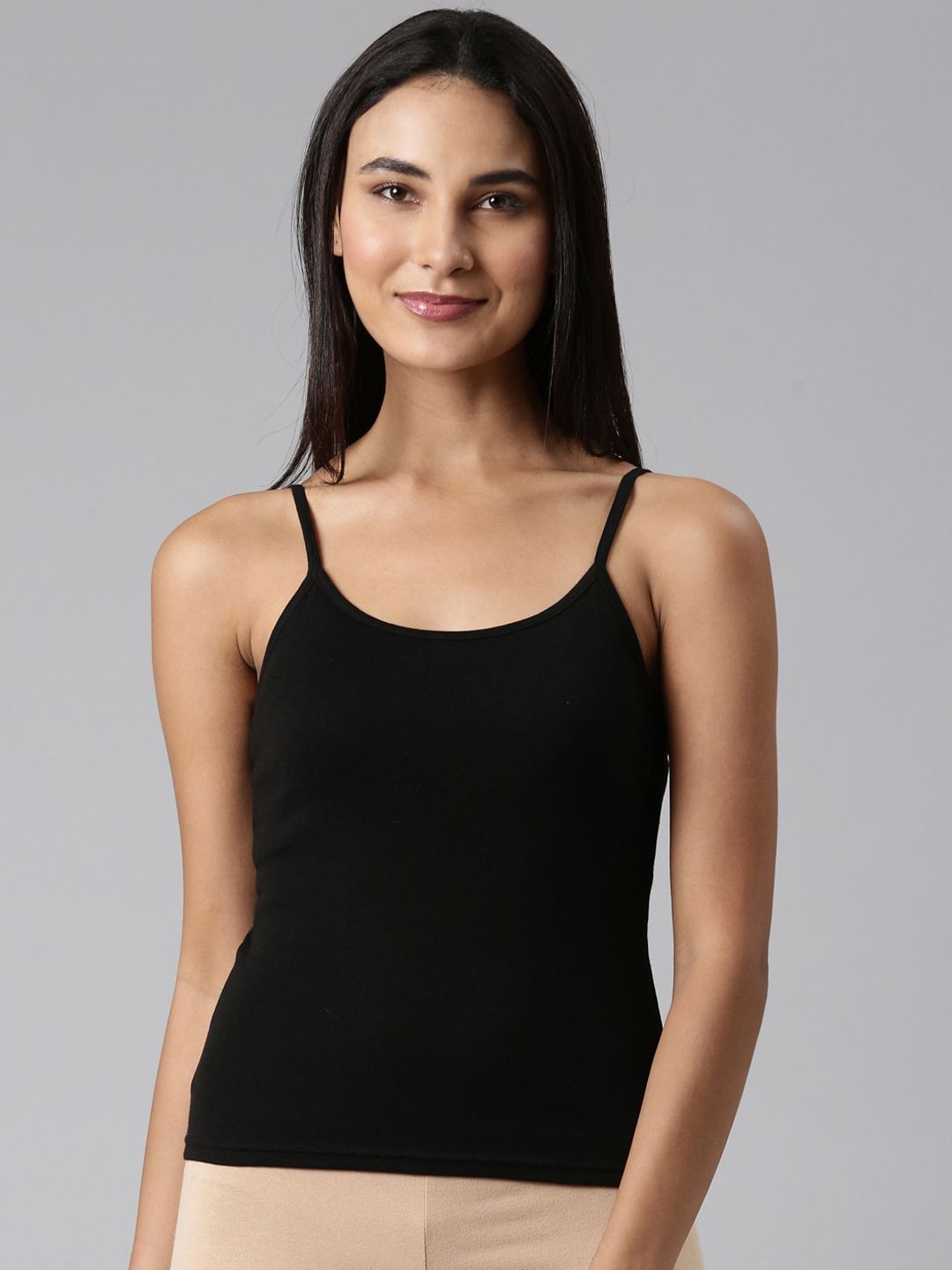 Enamor Pure Cotton Non-Padded Slim-Fit Camisoles