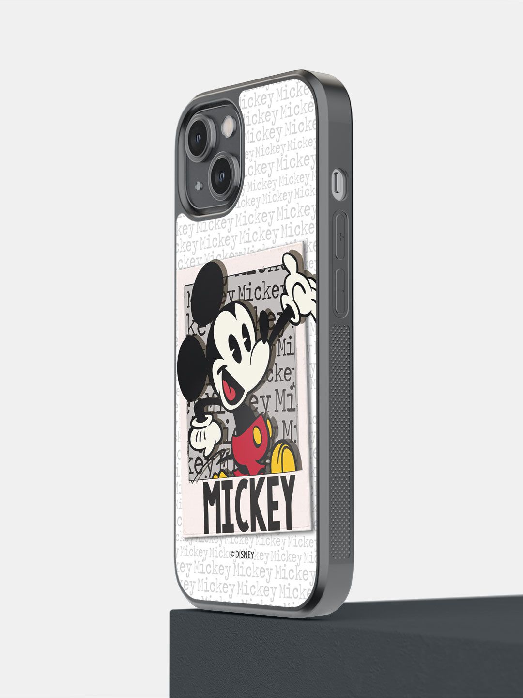 macmerise iPhone 14 Hello Mr Mickey Printed Bumper Case Cover