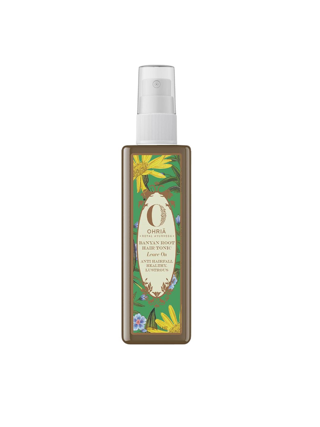 OHRIA AYURVEDA Banyan Root Ayurvedic Leave-On Tonic with Neem & Aloevera - 100 ml