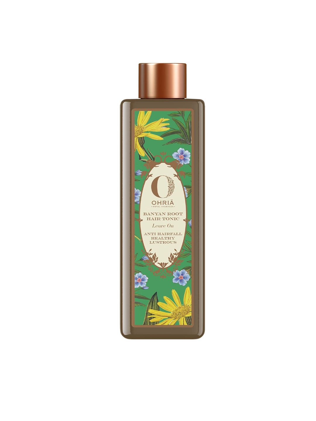OHRIA AYURVEDA Banyan Root Ayurvedic Leave-On Tonic with Neem & Aloevera - 200 ml