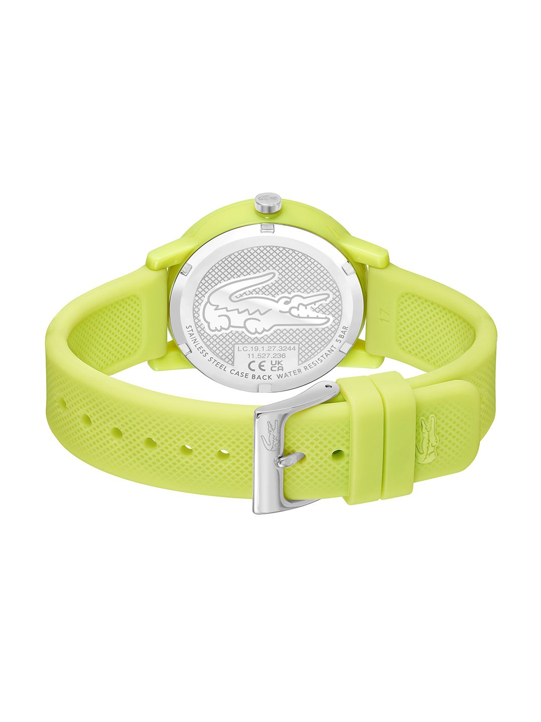 LACOSTE 2001316 12.12 LIGHT GREEN DIAL LIGHT GREEN SILICONE STRAP WOMENS WATCH LACOSTE 2001316 12.12 LIGHT GREEN DIAL LIGHT GREEN SILICONE  main image 4