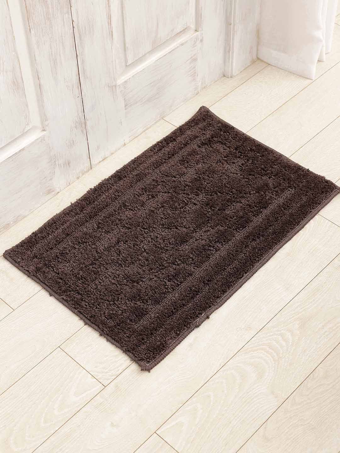 Ariana Brown 1600 GSM Anti-Skid Bath Rug