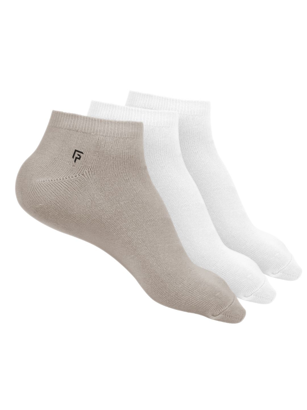 FOOTPRINT 3 Pairs Unisex Organic Cotton Ankle Casual Bamboo Socks